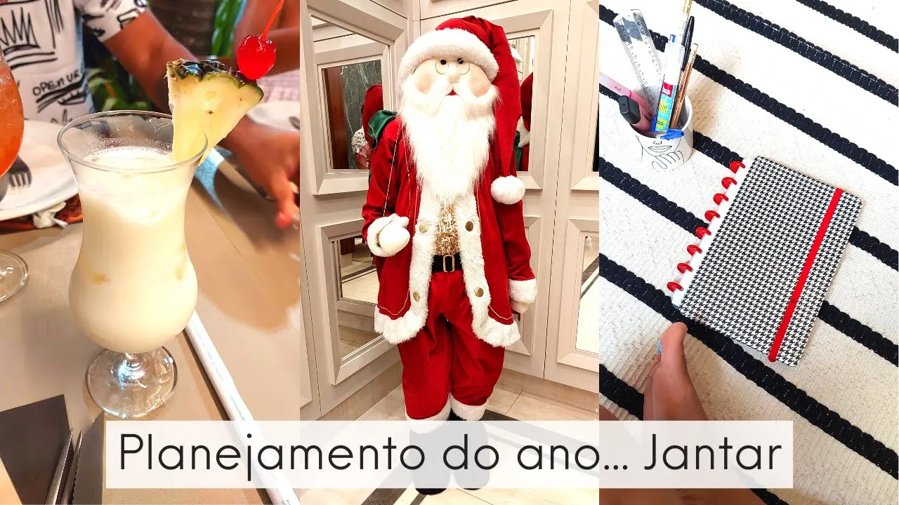 VLOG: Planejamento do próximo ano, Jantar em família, Piscina...︱por Daniela Cândido