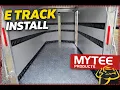 Adding E-track to An Enclosed Trailer