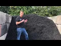 DYED BLACK MULCH - Black or Brown Mulch