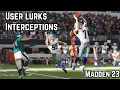 Madden 23 Interception And User Lurk Highlight Compilation
