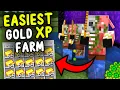 EASIEST GOLD XP Farm Minecraft Bedrock 26 21