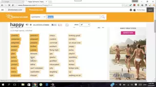 Thesaurus Synonyms Antonyms