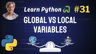 Global vs Local Variables Global Keyword - Python Full Course 2024