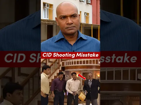 CID Shooting Mistake You Never Noticed! 😱#shorts