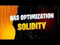Solidity Gas Optimization Techniques