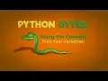 Cinema 4D Python Bytes Using the Console - Print Your Variables