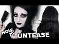 How to Untease Backcombed Hair Black Friday