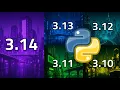 Python 3 14 vs 3 13 3 12 3 11 3 10 Speed Test AMD Intel