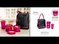 Tupperware Plastic Elegant Lunch Set