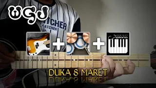 Download Souqy Band - Duka 8 Maret | Wahyu Gayajari (Gitar \u0026 Alat Musik Digital) cover MP3