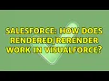 Salesforce How does work in Visualforce