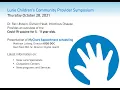MyChart Scheduling KIDS DOC Covid Vaccine Lurie Children s PCP Symposium Fall 2021