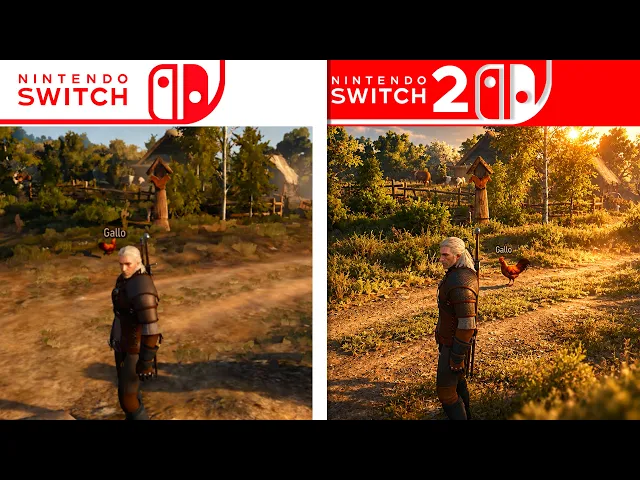 The Witcher III Remastered | Switch vs Switch 2 | Final Graphics Comparison