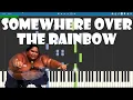 Somewhere Over the Rainbow - Piano Tutorial (Synthesia)