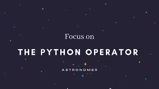 Focus On The Apache Airflow PythonOperator all you need in 20 mins