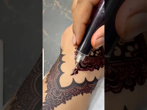 Part 2 \ signature work 2026 #hassanmehndiexpert #mehndi #henna