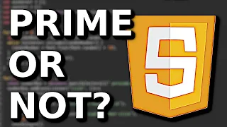 Prime Number or Not Javascript Program