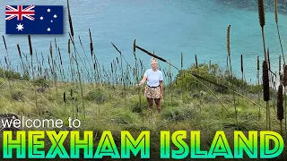 Exploring Hexham Island and Riding Out Bad Weather Under Anchor in Australia