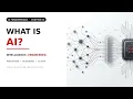 AI Fundamentals Ch 4 What is AI Full Beginner Lesson