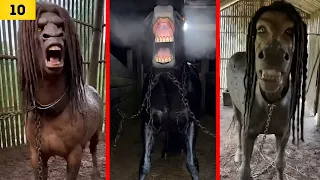 10 RAZAS DE CABALLOS Más Aterradoras De Todo el Mundo😨🐎