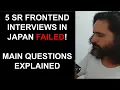 I FAILED 5 SR FRONTEND INTERVIEWS IN JAPAN The Common Questions