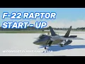 TopMachStudios F-22 Raptor Payware - Engine Start Tutorial