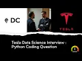 Tesla Data Science Interview Question Data Manipulation