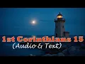 1st Corinthians 15 KJV BIBLE With Text Images