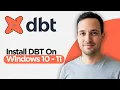 How to Install DBT Data Build Tool on Windows 10 or 11 2026 Full Guide