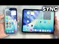 How To Sync Apps On iPhone iPad - Tutorial