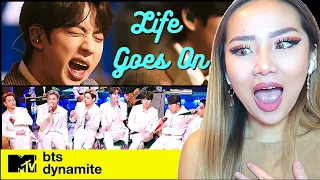 Download HOLY MOLY!!! 😱 BTS ‘LIFE GOES ON \u0026 DYNAMITE’ @ MTV UNPLUGGED 💜 | REACTION/REVIEW MP3