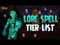 Wizard101 LOREMASTER SPELL TIER LIST UPDATED