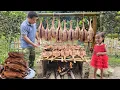 Process of making smoked geese goes to the market sell-Cuisine/Xuan Truong.