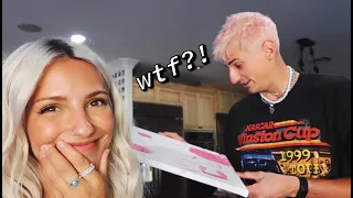 Surprised Him With A Special Gift