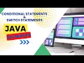 Java 101 - Conditional Switch Statements