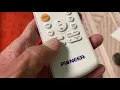 How to use a Pioneer Mini Split remote