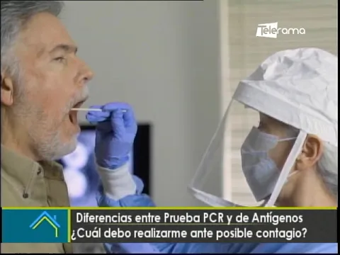 Diferencias entre prueba PCR y de antígenos ¿Cuál debo realizarme ante posible contagio?