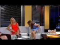 Jedediah Bila and Ainsley Earhardt discuss and demonstrate how their skirts ride up while sitting