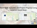 Track Field Teams Project Progress on Interactive Maps MAPOG Task Management Project Tracking