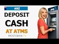How to Deposit Money in ANZ ATM Card Cardless Cash Deposit Guide