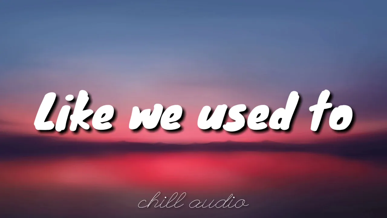 Like we used to - A rocket to the moon(lyrics) Like we used to - A rocket to the moon(lyrics)