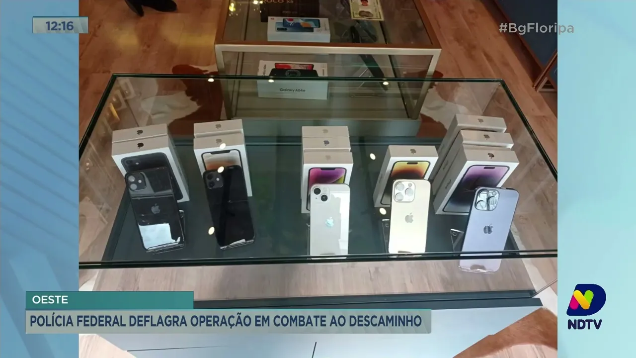 Polícia Federal deflagra operação em combate ao descaminho no Oeste de SC