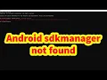flutter doctor -android-licenses Android sdkmanager not found Update to the latest Android SDK