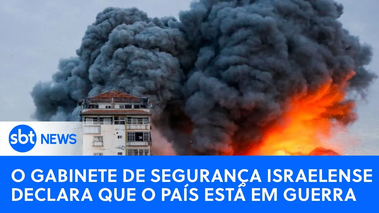 ????SBT News na TV:Ataques entre o Hamas e Israel deixa mais de mil e cem mortos;