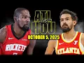 Download Lagu Houston Rockets vs Atlanta Hawks Full Game Highlights - October 6, 2025 | NBA Preseason