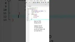 Check if a Number is a Palindrome Code