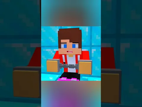 JJ Is Captured by the Diamond Girl 🤦‍♂️ Minecraft short