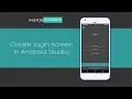 Create Beautiful Login Screen in Android Studio Android Tutorial