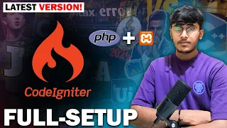 CodeIgniter Full Setup First Program Step-by-Step Guide for Beginners Hindi