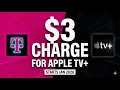 T Mobile Shocker T-Mobile Starts CHARGING for Apple TV January 2026